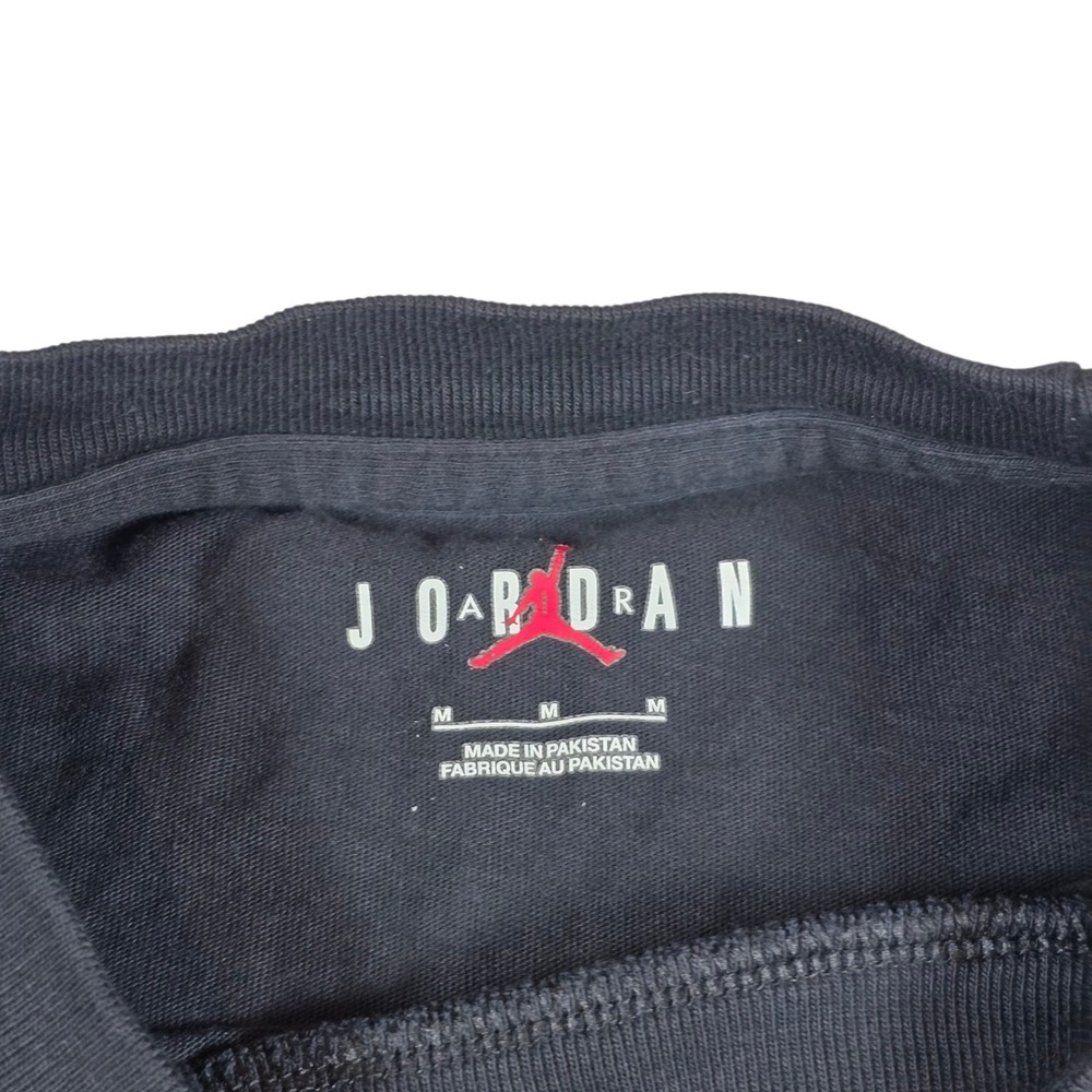 Air Jordan Gravity's Worst Nightmare Basketball Black Dri-Fit T-Shirt Men's Sz M - Picture 3 of 7